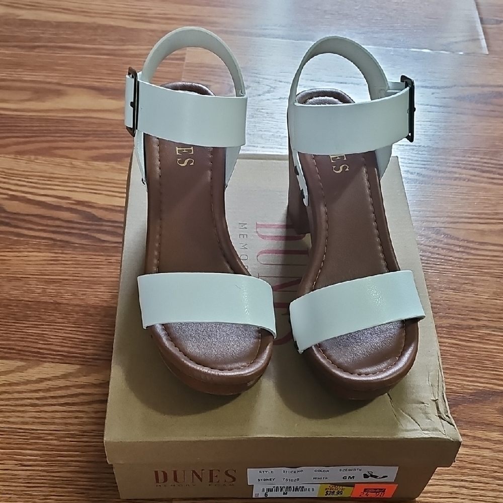 Women's White Sandals